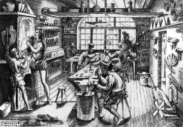 Kultasepänpaja, 1576